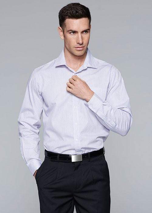Aussie Pacific Men's Henley Long Sleeve Shirt 1900l Corporate Wear Aussie Pacific   